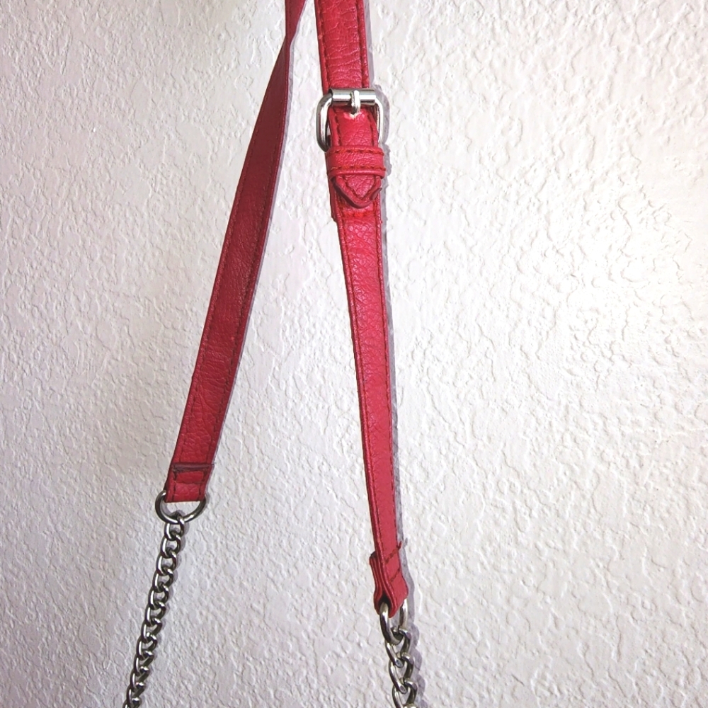 2 for $25 Cute Nine West Red Vintage Small Crossbody Bag - Picture 3 of 8